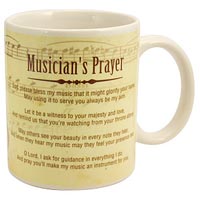 3420 Musicians Prayer Mug