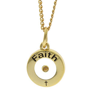 9555 Faith Mustard Seed  Necklace