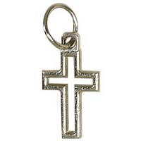Spanish Scripture Charms – Bulk Religious Charms for Jewelry Making Gold & Silver / 16mm / 2 Sets (12 Charms)
