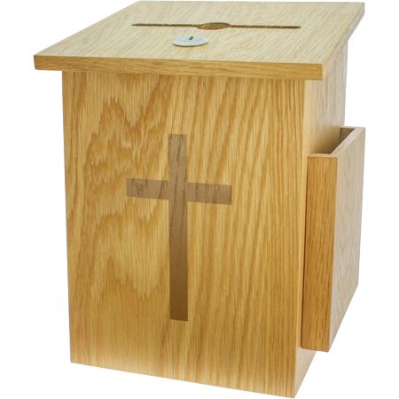 Church offering Box - Donation Box - Wood Box – Country Barn Babe