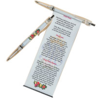  20 Pcs Christian Engraved Gift Pens Funny Pen Bible