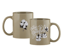  Truly Grateful Gift Mug with Lilly's flowers