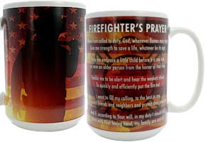 Firefighter's Prayer - Firefighter Coffee Mug