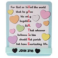 VALENTINE John 3:16 Bracelets (Pack of 12)