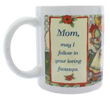 Mom Loving Footsteps Mug