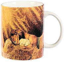 Lion of Judah Mug Colorful