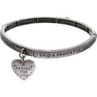 I Said a Prayer For You Today Bracelet with Heart Charm