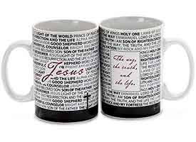 Names of Jesus Coffee Mug - Names of Jesus Mug