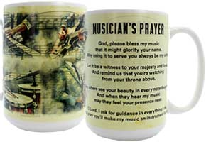 Musician's Prayer - Musicians Mug