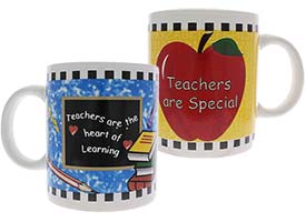 Teacher Coffee Mugs - Set of 2 Teacher Mugs