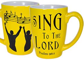 Sing to the Lord Psalm 96:1 Coffee Mug