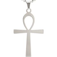 Ankh Cross Stainless Steel  Necklace