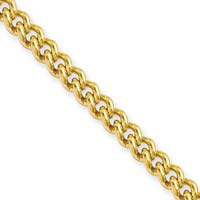 Gold Stainless Steel Chain 2.5mm x 19 1/2 Inches