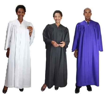 Baptismal Robes with Bat Wing Sleeves