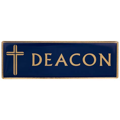 Deacon or Deaconess Magnetic Gold Pin